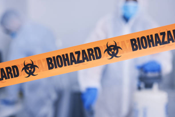 Professional Drug Lab Cleanup technician working in Great Falls, VA